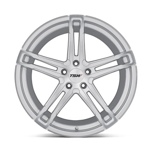 TSW MECHANICA Alloy Wheel 20x9 ET15 5x120 Silver With Mirror Cut Face 76.1mm CB