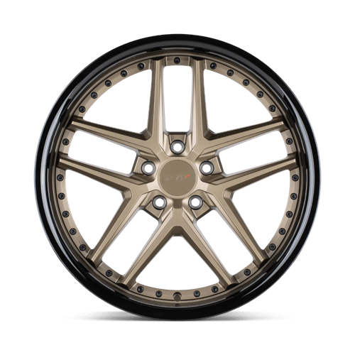TSW PREMIO Alloy Wheel 20x10 ET40 5x112 Matt Bronze Withgloss Black Lip 66.56mm CB