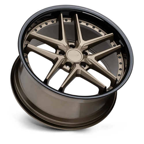 TSW PREMIO Alloy Wheel 20x10 ET40 5x112 Matt Bronze Withgloss Black Lip 66.56mm CB