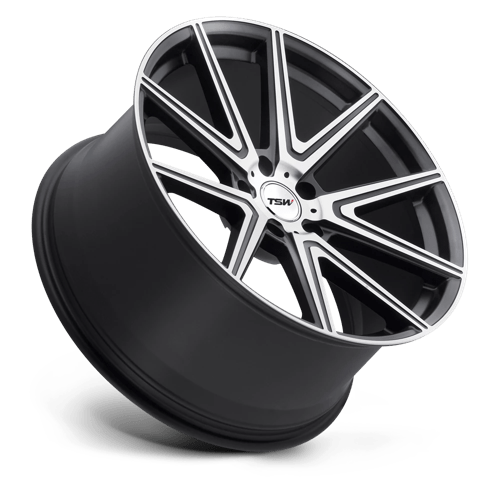 TSW ROUGE Alloy Wheel 20x10 ET25 5x114 Gunmetal With Mirror Cut Face 76.1mm CB