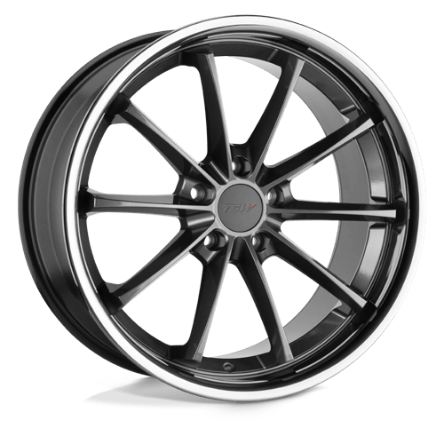 TSW SWEEP Alloy Wheel 20x10 ET40 5x112 Gloss Gunmetal With Ss Lip 66.56mm CB