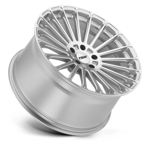 TSW TURBINA Alloy Wheel 22x11 ET25 5x112 Titanium Silver Mirror Cut Face 66.56mm CB