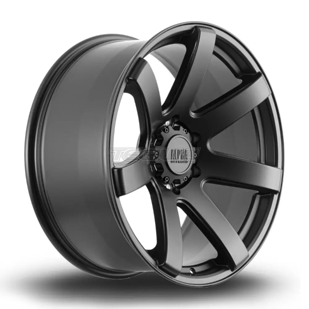 Alpha Offroad Gauntlet Alloy Wheel 18x9 ET15 6x114 Satin Black 66.1mm CB Alloy Wheels