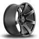 Alpha Offroad Gauntlet Alloy Wheel 20x9 ET10 6x114 Satin Black Milled 66.1mm CB Alloy Wheels