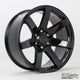 Alpha Offroad Gauntlet Alloy Wheel 20x9 ET10 6x139 Black 106.1mm CB Alloy Wheels