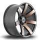 Alpha Offroad Gauntlet Alloy Wheel 20x9 ET10 6x139 Satin Black Bronze Spokes 106.1mm CB Alloy Wheels