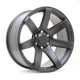 Alpha Offroad Gauntlet Alloy Wheel 20x9 ET30 5x120 Satin Black 72.6mm CB Alloy Wheels