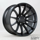 Alpha Offroad Machete Alloy Wheel 20x9 ET10 6x114 Satin Black 66.1mm CB Alloy Wheels
