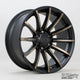 Alpha Offroad Machete Alloy Wheel 20x9 ET10 6x139 Satin Black Bronze Spokes 106.1mm CB Alloy Wheels
