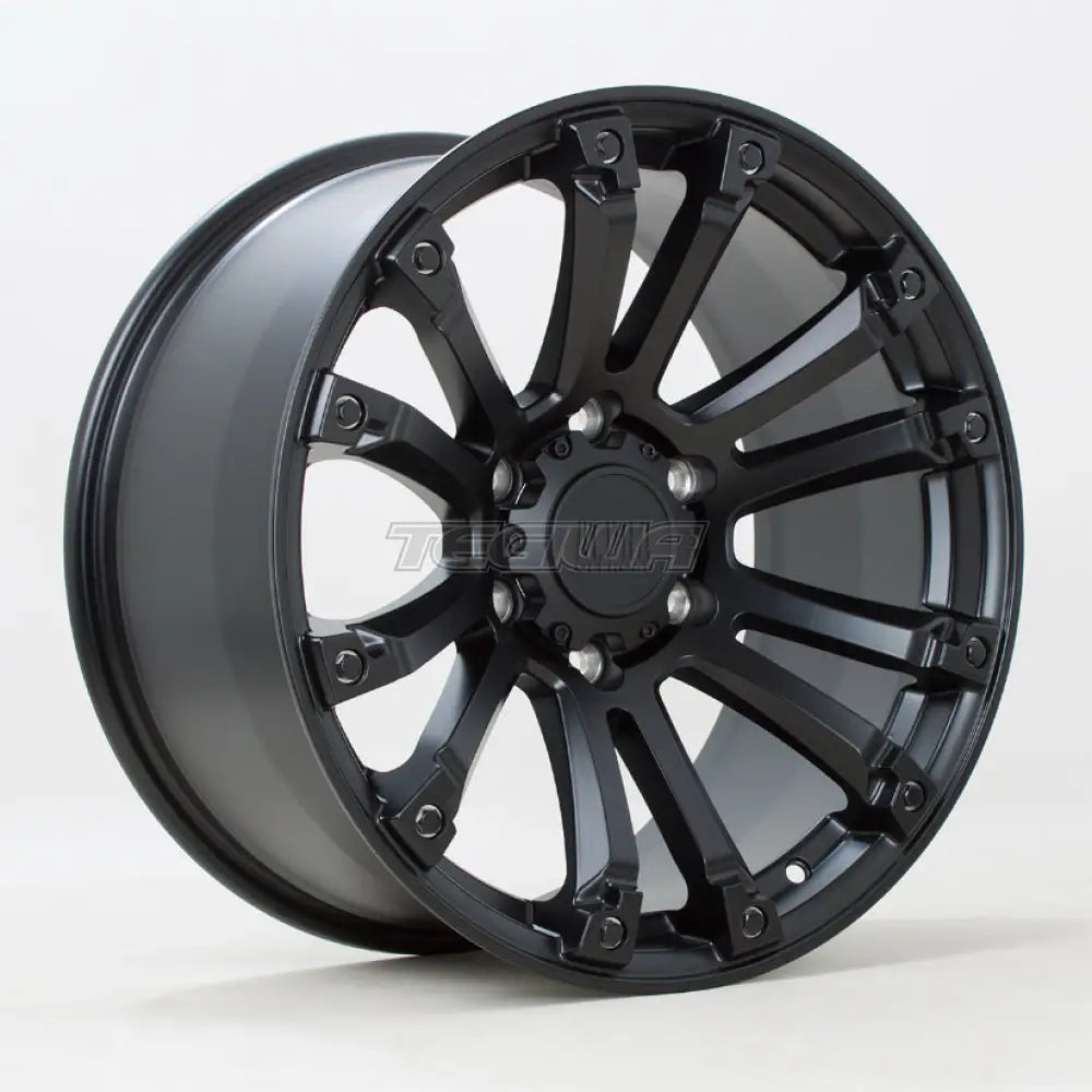 Alpha Offroad Maverick Alloy Wheel 18x9 ET15 6x139 Satin Black 106.1mm CB Alloy Wheels