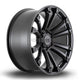 Alpha Offroad Maverick Alloy Wheel 20x9 ET40 6x139 Satin Black 106.1mm CB Alloy Wheels