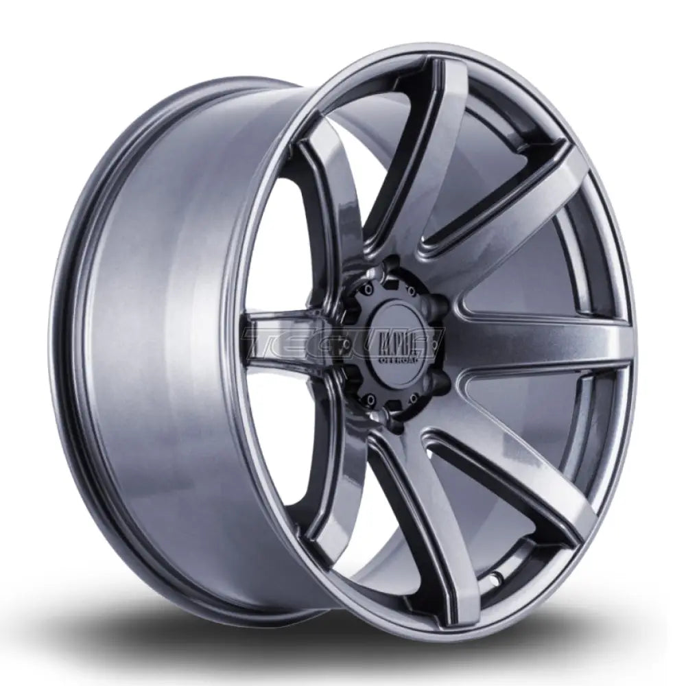 Alpha Offroad Nomad Alloy Wheel 20x9 ET10 6x139 Hyper Grey 106.1mm CB Alloy Wheels