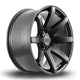 Alpha Offroad Nomad Alloy Wheel 20x9 ET10 6x139 Satin Black Machined Face 106.1mm CB Alloy Wheels