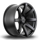 Alpha Offroad Nomad Alloy Wheel 20x9 ET30 6x114 Satin Black 66.1mm CB Alloy Wheels