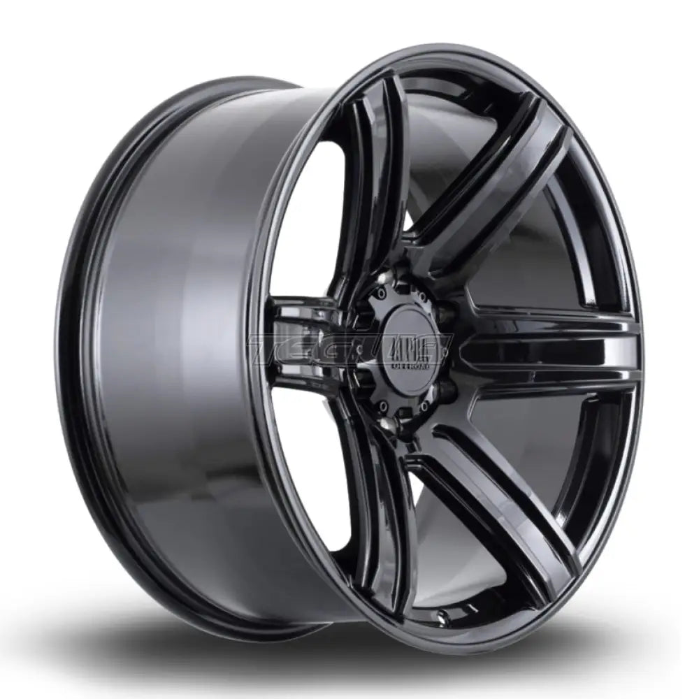 Alpha Offroad Surge Alloy Wheel 20x9 ET10 6x139 Black 106.1mm CB Alloy Wheels