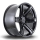 Alpha Offroad Surge Alloy Wheel 20x9 ET10 6x139 Black 106.1mm CB Alloy Wheels