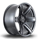 Alpha Offroad Surge Alloy Wheel 20x9 ET10 6x139 Hyper Grey 106.1mm CB Alloy Wheels