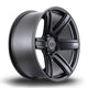 Alpha Offroad Surge Alloy Wheel 20x9 ET10 6x139 Satin Black 106.1mm CB Alloy Wheels