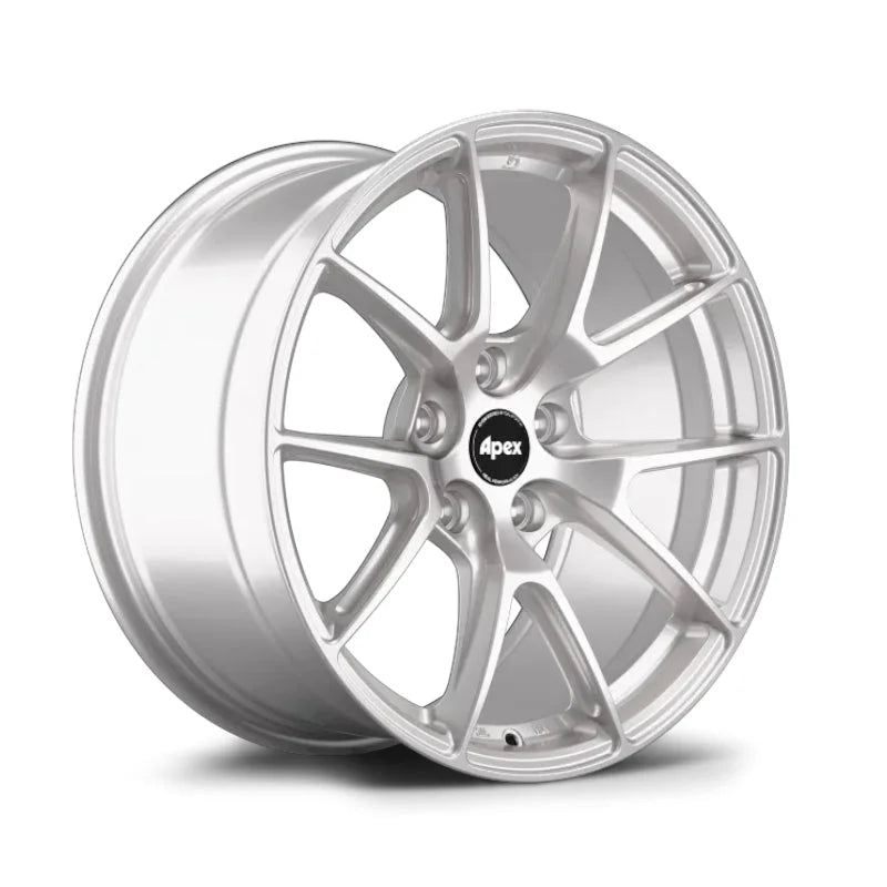 Apex VS-5 Alloy Wheel 18x9.5 ET40 5x114.3 73.1mm CB Race Silver Alloy Wheels