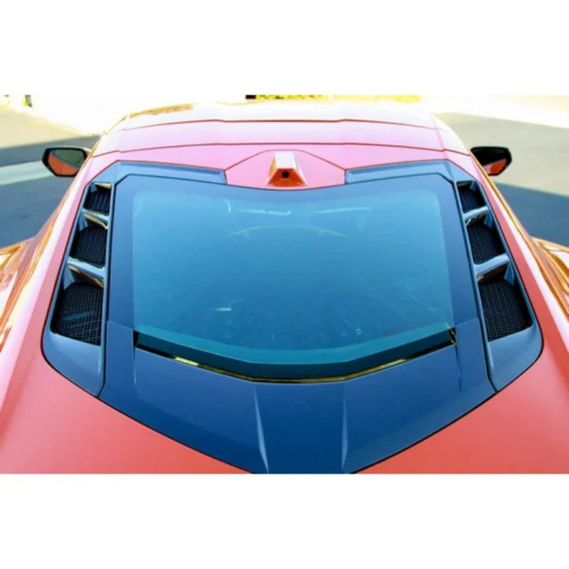 Apr Performance Carbon Fiber Rear Hatch Vents Chevrolet Corvette C8 20 + Fibre