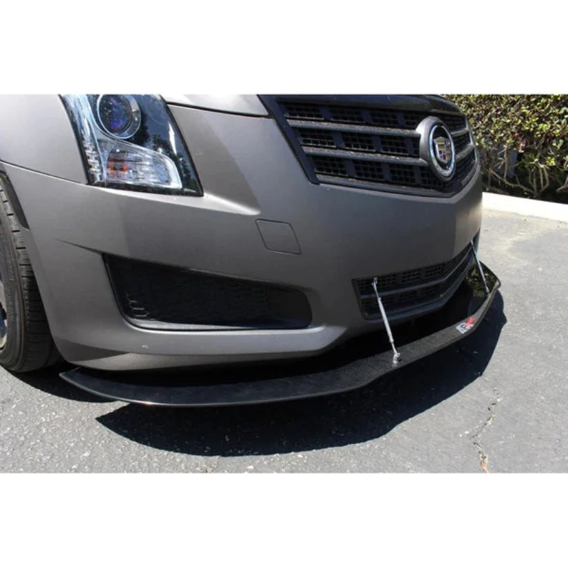 Apr Performance Carbon Fiber Wind Splitter With Rods Cadillac Ats Sedan 12-19