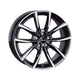 AUTEC Astana Alloy Wheel 19x9 ET50 5x112 Black Polished 66.5mm CB