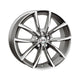 AUTEC Astana Alloy Wheel 17x7 ET49 5x112 Titanium Silver Polished 57.1mm CB