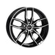 AUTEC Bavaris Alloy Wheel 19x8 ET54 5x112 Black Polished 66.6mm CB