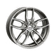 AUTEC Bavaris Alloy Wheel 16x6.5 ET22 5x112 Titanium Silver Polished 66.6mm CB