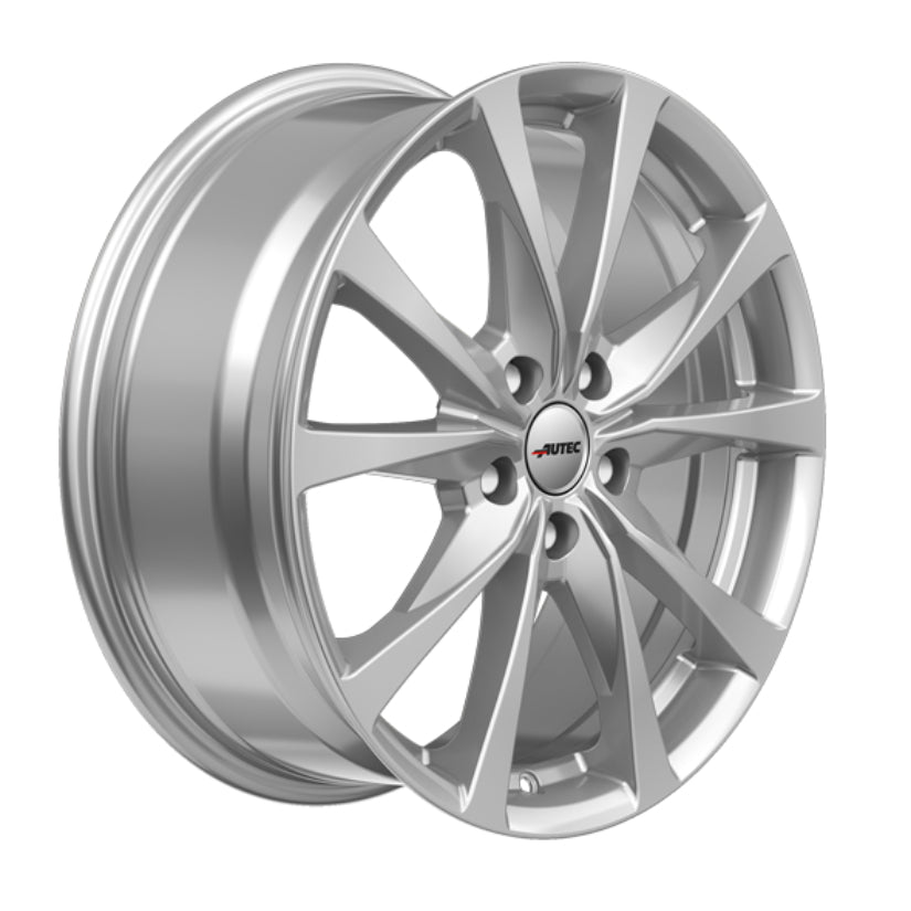 AUTEC Brixen Alloy Wheel 19x8 ET30 5x112 Brilliant Silver 66.6mm CB