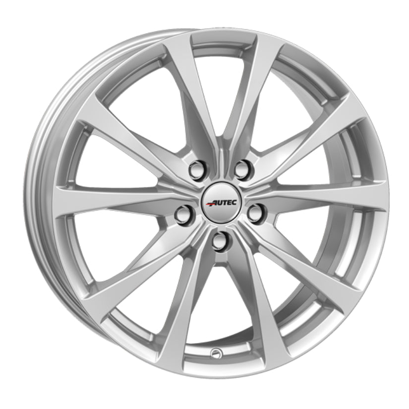 AUTEC Brixen Alloy Wheel 16x6.5 ET40 5x100 Brilliant Silver 57.1mm CB