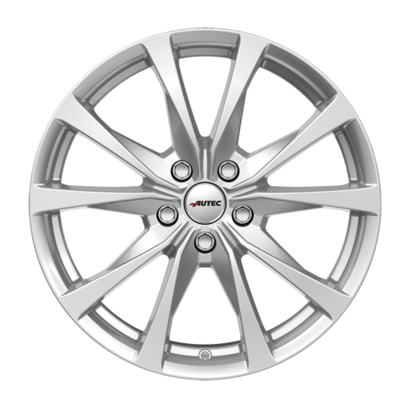 AUTEC Brixen Alloy Wheel 18x7.5 ET40 5x112 Brilliant Silver 57.1mm CB