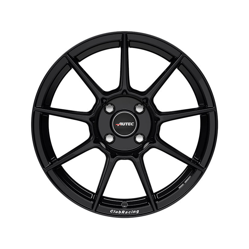 AUTEC ClubRacing Alloy Wheel 17x7.5 ET25 4x100 Black 70mm CB