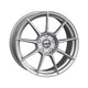 AUTEC ClubRacing Alloy Wheel 19x8.5 ET42 5x120 Hyper Silver 72.6mm CB