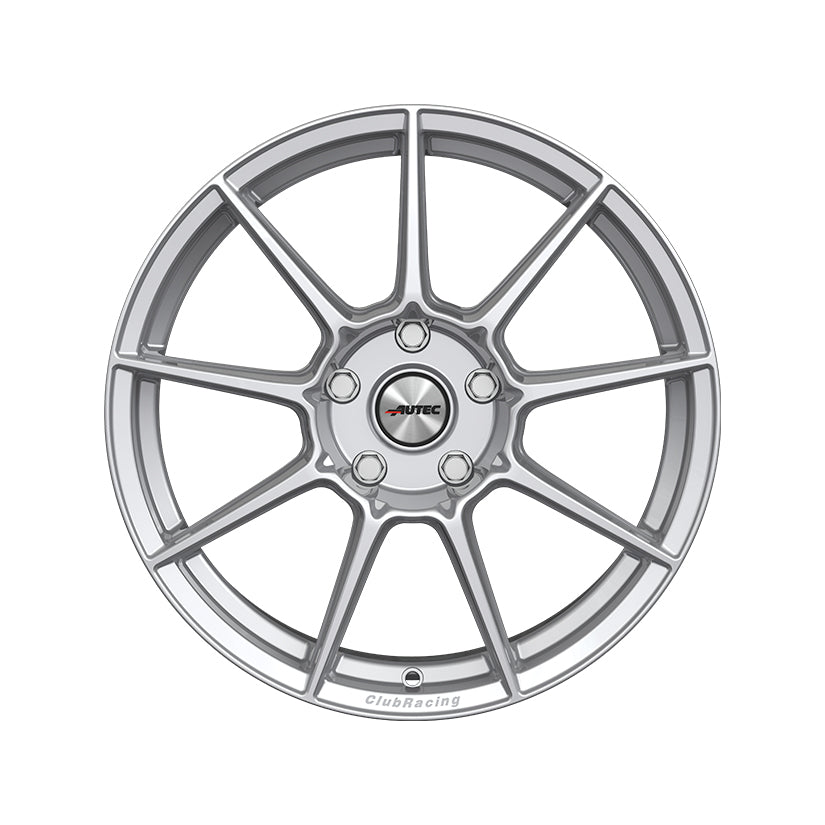 AUTEC ClubRacing Alloy Wheel 19x8.5 ET40 5x112 Hyper Silver 70mm CB
