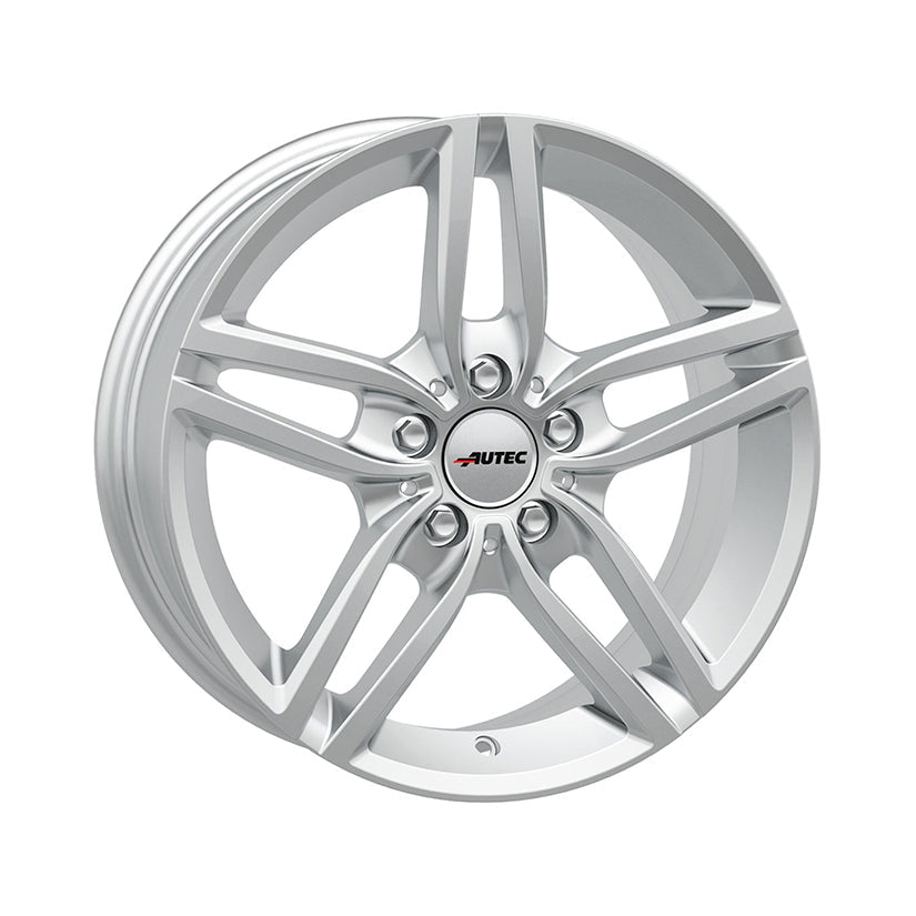AUTEC Kitano Alloy Wheel 16x7 ET25 5x112 Brilliant Silver 66.6mm CB
