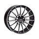 AUTEC Lamera Alloy Wheel 18x8 ET49 5x114 Black Matt Polished 70mm CB