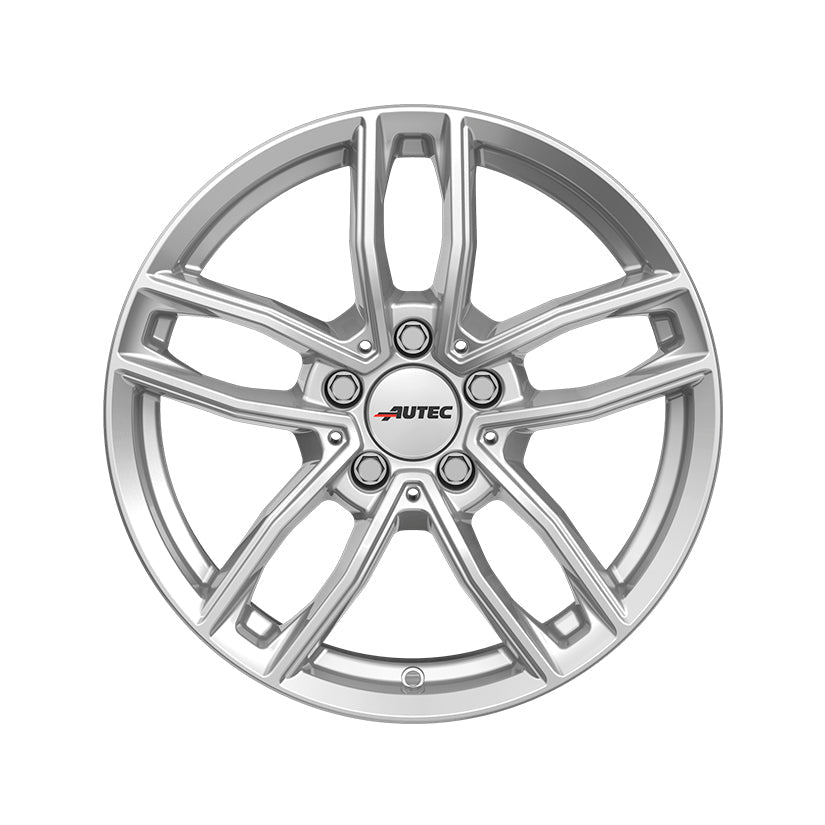 AUTEC Mercador Alloy Wheel 18x7.5 ET40 5x112 Brilliant Silver 66.5mm CB