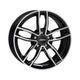 AUTEC Mercador Alloy Wheel 16x6.5 ET38 5x112 Black Polished 66.5mm CB
