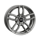 AUTEC Mercador Alloy Wheel 19x8 ET43 5x112 Titanium Silver 66.5mm CB