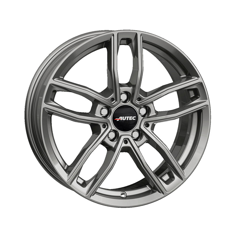 AUTEC Mercador Alloy Wheel 18x7.5 ET40 5x112 Titanium Silver 66.5mm CB