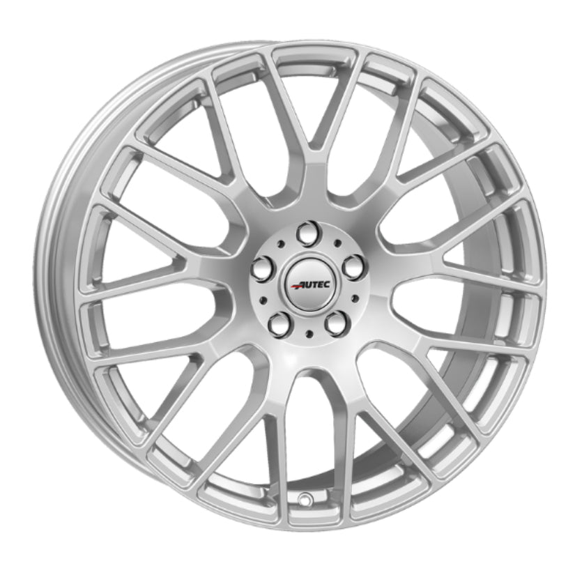 AUTEC Nimah Alloy Wheel 19x8 ET41 6x114 Brilliant Silver 66.1mm CB