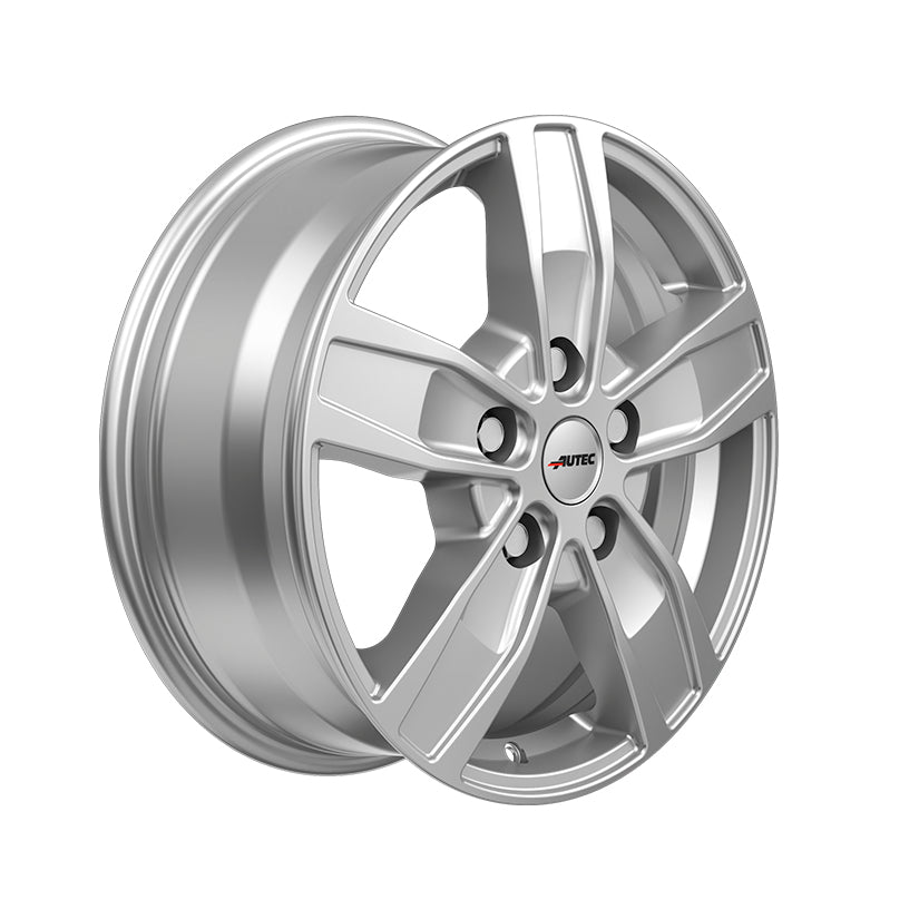AUTEC Quantro Alloy Wheel 18x7.5 ET50 5x160 Brilliant Silver 65.1mm CB