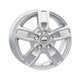 AUTEC Quantro Alloy Wheel 17x7 ET55 5x160 Brilliant Silver 65.1mm CB