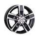 AUTEC Quantro Alloy Wheel 16x6.5 ET66 5x130 Black Polished 78.1mm CB