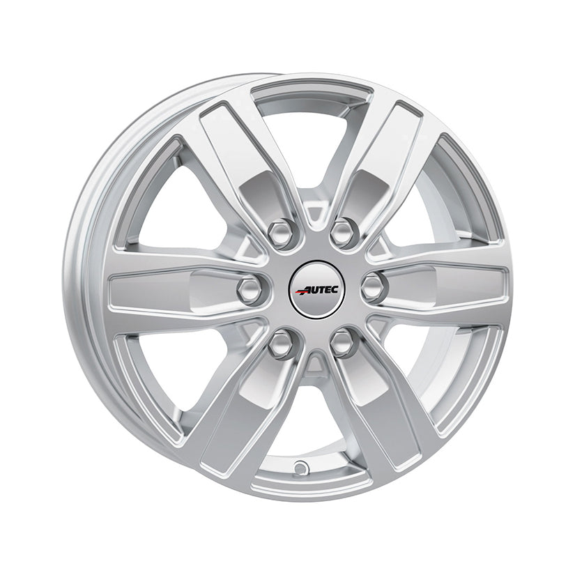 AUTEC Quantro Alloy Wheel 17x7 ET45 6x120 Brilliant Silver 74.6mm CB