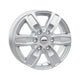 AUTEC Quantro Alloy Wheel 16x6.5 ET50 6x120 Brilliant Silver 74.6mm CB