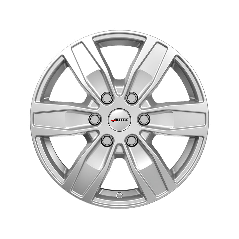 AUTEC Quantro Alloy Wheel 17x7 ET45 6x120 Brilliant Silver 74.6mm CB
