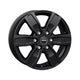 AUTEC Quantro Alloy Wheel 17x7 ET45 6x120 Black Matt 74.6mm CB