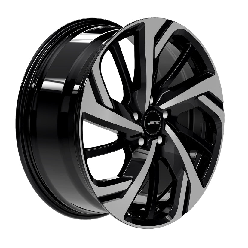AUTEC Rixon Alloy Wheel 20x7.5 ET40 5x114 Black Polished 60.1mm CB